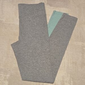 Me to We Gray and Mint Leggings